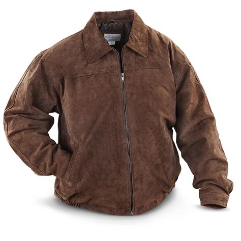 Ice Suede Bomber Jacket 